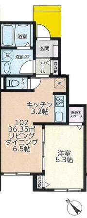 ポルトボヌールの物件間取画像